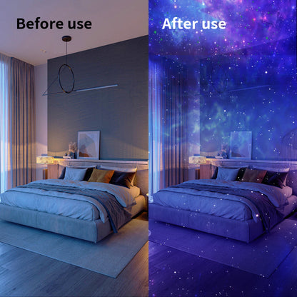 PLAYHOT Galaxy Star Projector Night Light - Astronaut Space Projector with Starry Nebula, LED Ceiling Lamp, Timer, and Remote, Ideal Kids Room Decor for Christmas, Birthdays, Valentine's Day